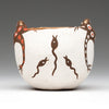 Frogs, Tadpoles & Dragonfly Small Pottery Bowl