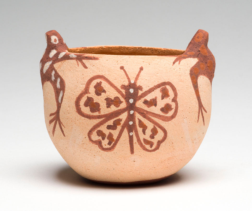 Frogs & Butterflies Small Pottery