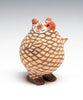 Small Standing Pottery Owl