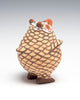 Small Standing Pottery Owl