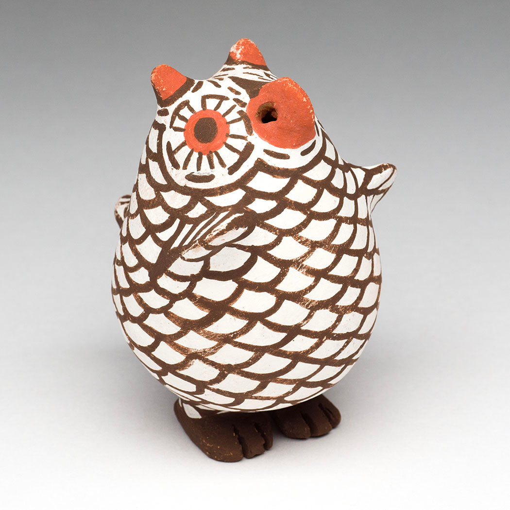Night Grandfather Pottery Owl