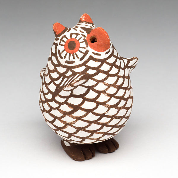 Night Grandfather Pottery Owl