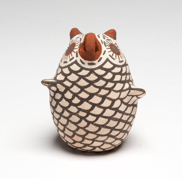 Night Grandfather Pottery Owl