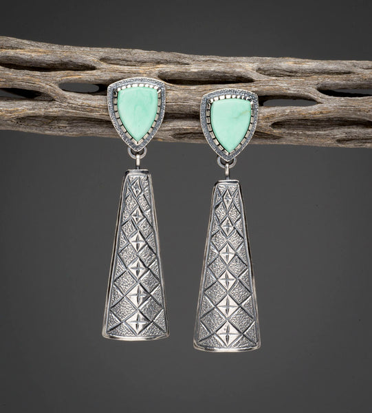 Castle Dome Turquoise Earrings
