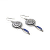 Star-Sprinkled Lapis Earrings