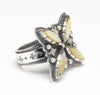 Golden Petals Ring