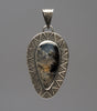 Tranquil Twilight Lace Agate Pendant