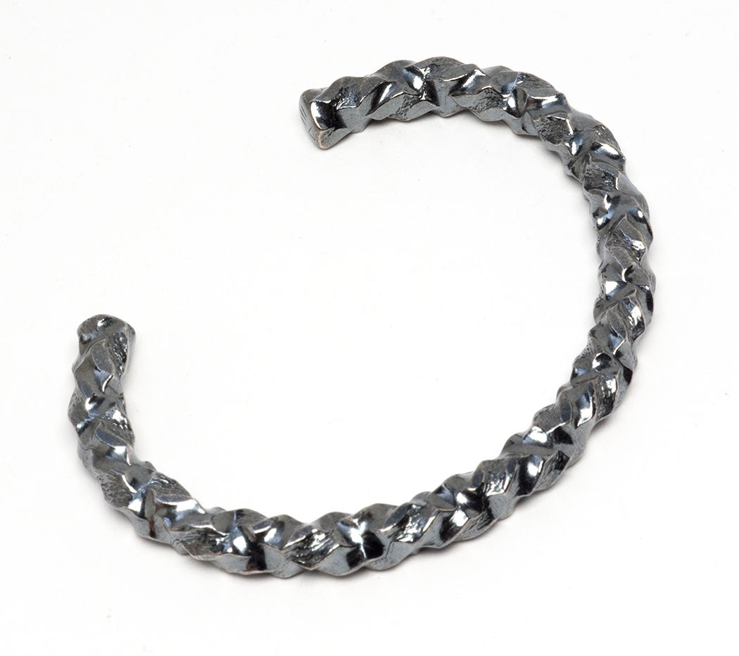 Gunmetal Patina Cuff Bracelet