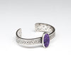 Heaven Sent Charoite Cuff Bracelet