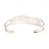Wavy Iridescent Shell Cuff Bracelet