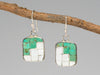Artful Mosaic Dangle Earrings