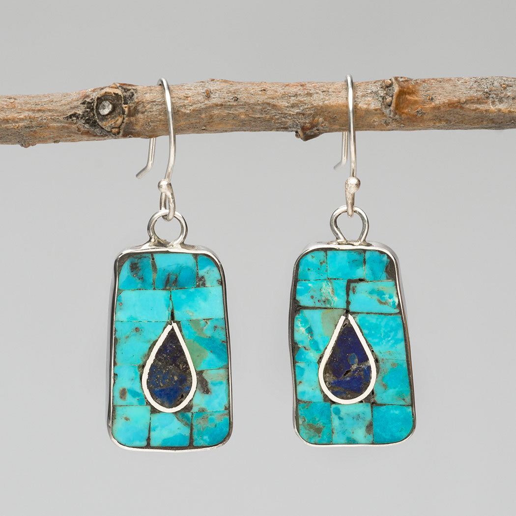 Raindrop Mosaic Earrings