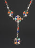 Radiant Cluster Work Necklace