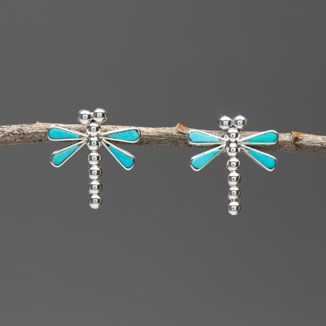 Dainty Dragonfly Earrings