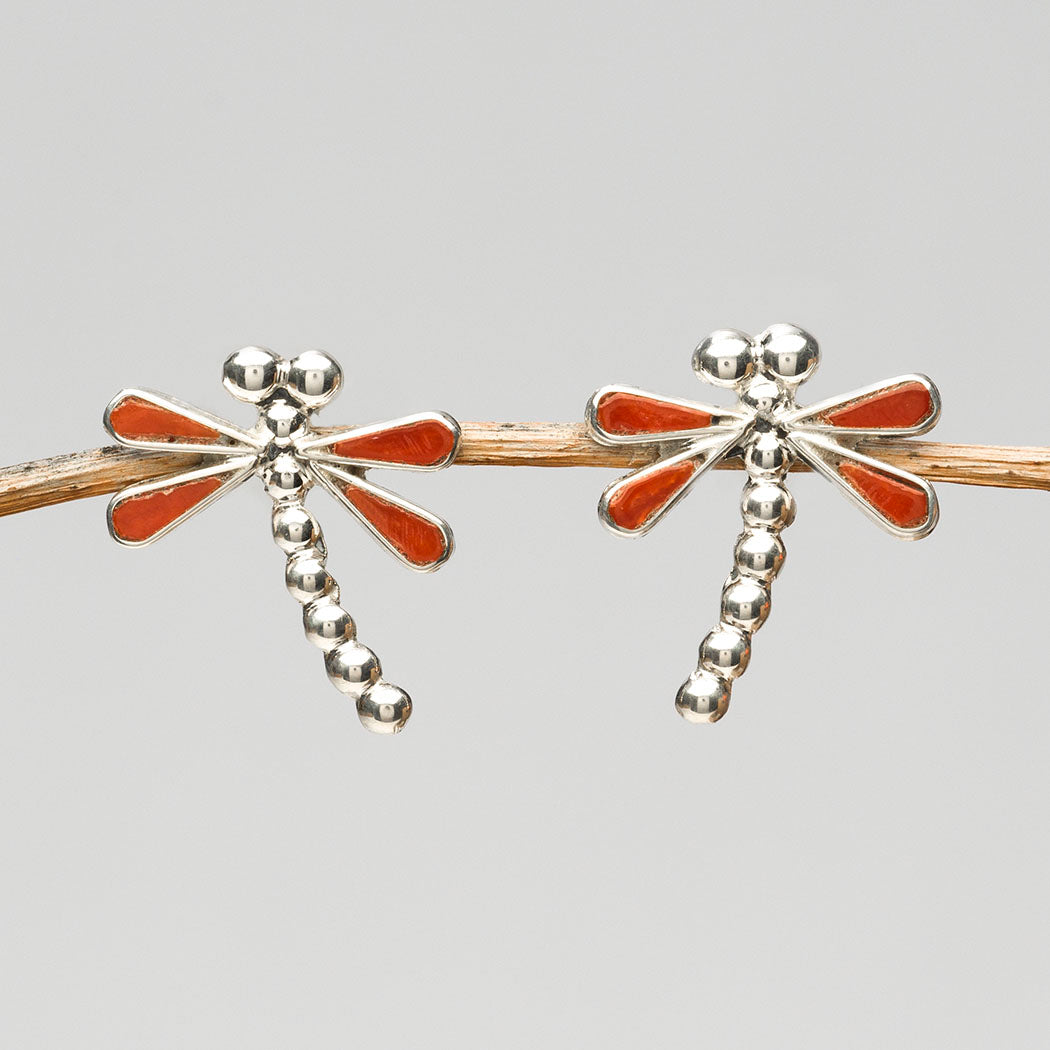 Petite Dragonfly Post Earrings