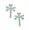 Petit Dragonfly Post Earrings