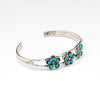 Handmade Floral Cuff Bracelet
