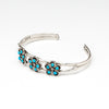 Handmade Floral Cuff Bracelet