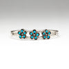 Handmade Floral Cuff Bracelet