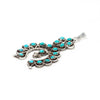 Petit Point Crescent Pendant