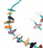 Single Strand Animal Fetish Necklace & Earrings Set