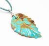 Simple Beauty Leaf Pendant
