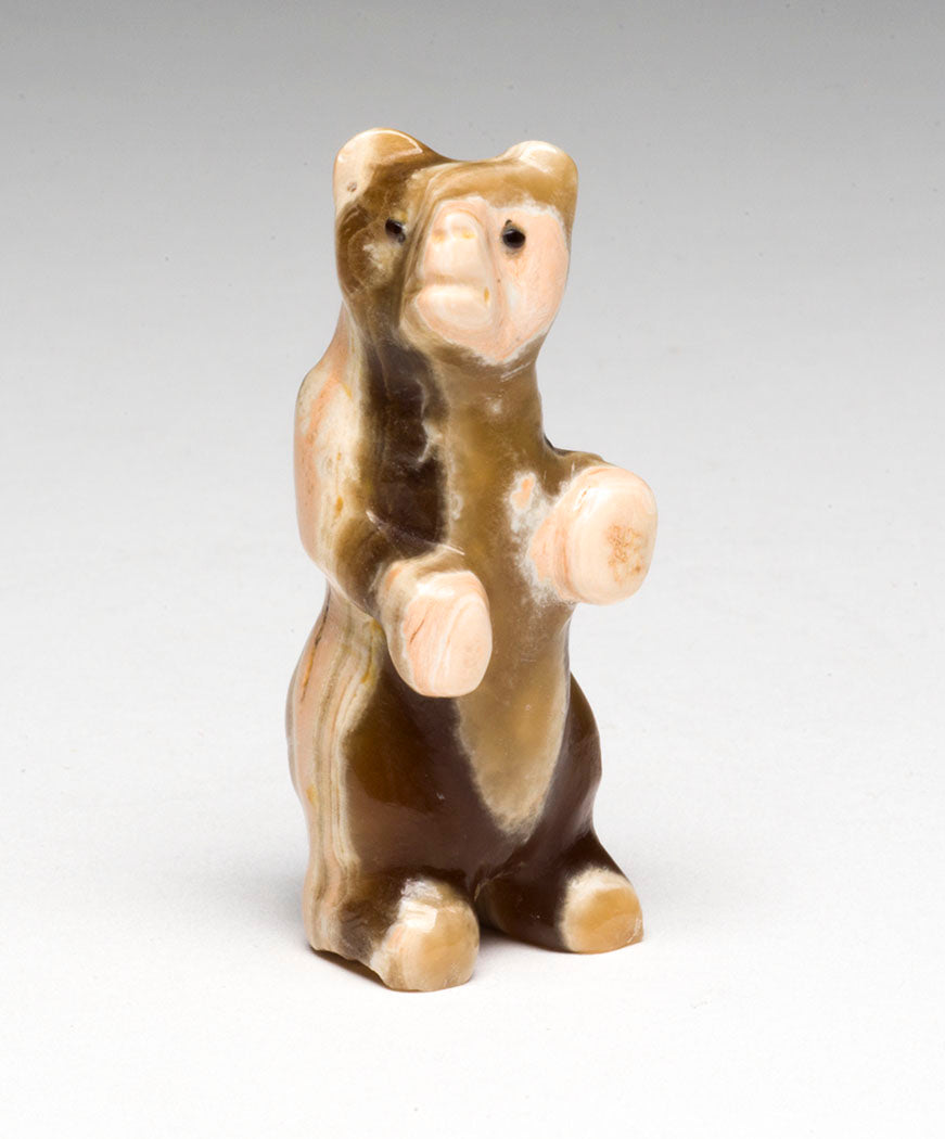 Sugar Daddy Travertine Upright Bear