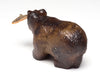 Zuni Hematite Fishing Bear