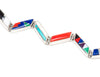 Eye-Catching Zigzag Link Bracelet