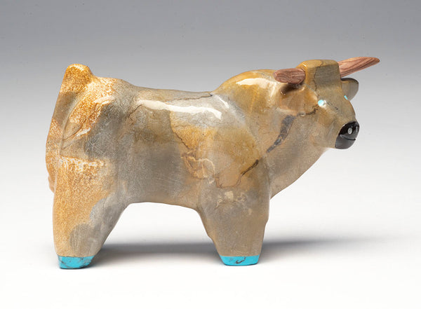 Zuni Travertine Steer
