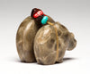 Petoskey Stone Medicine Bear Pair