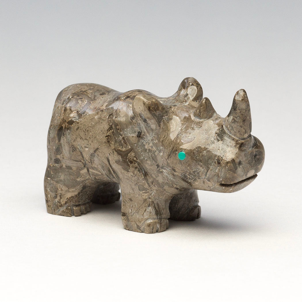 Wallowing Rhinoceros