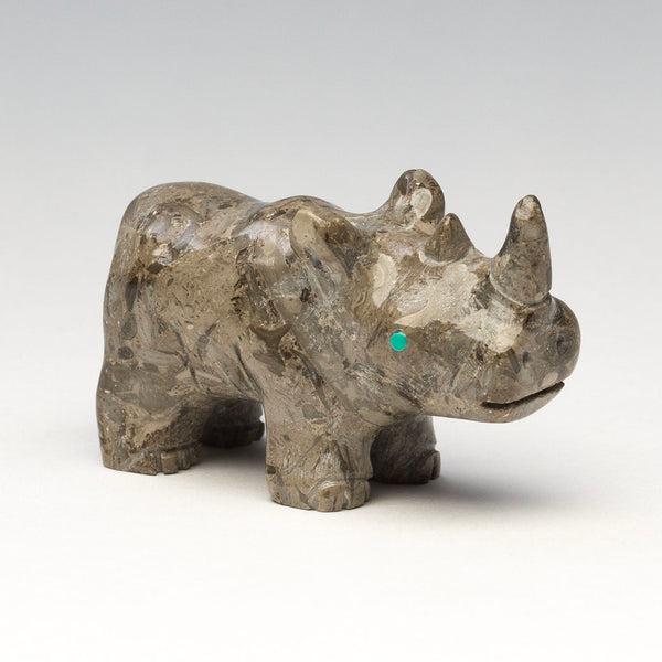 Wallowing Rhinoceros