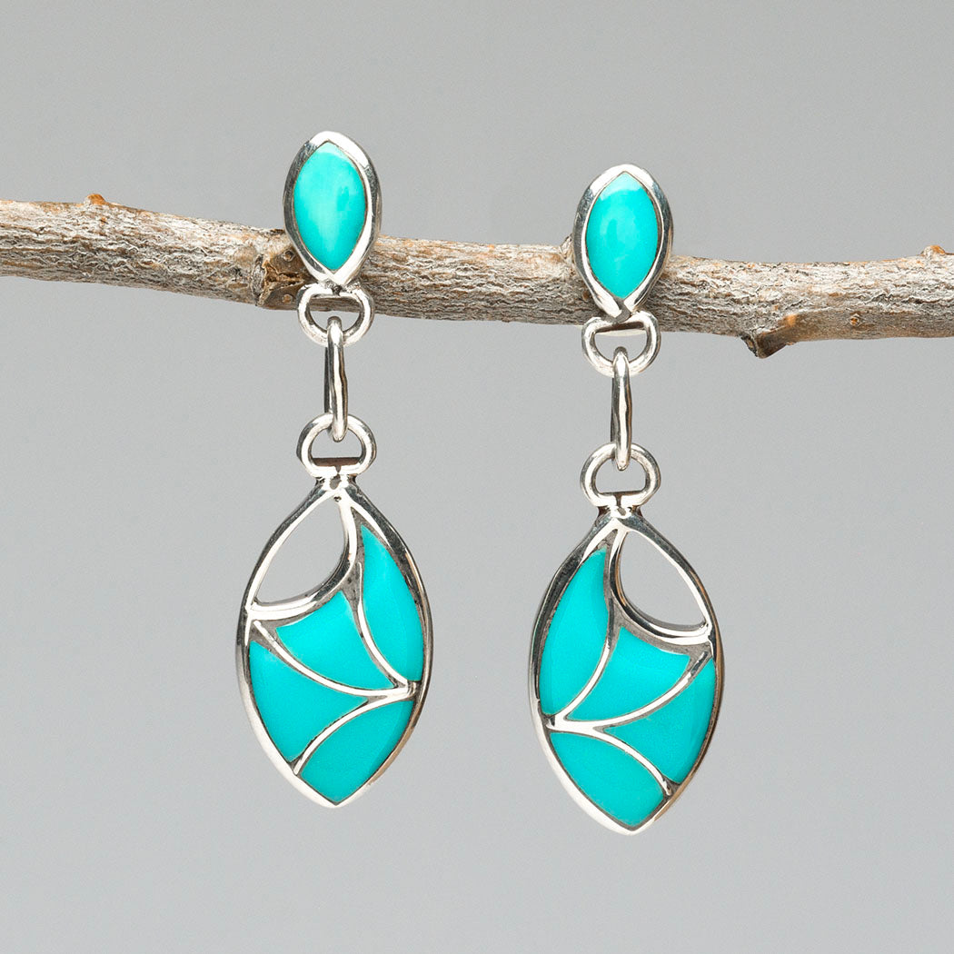 Dewy Rain Dangle Earrings