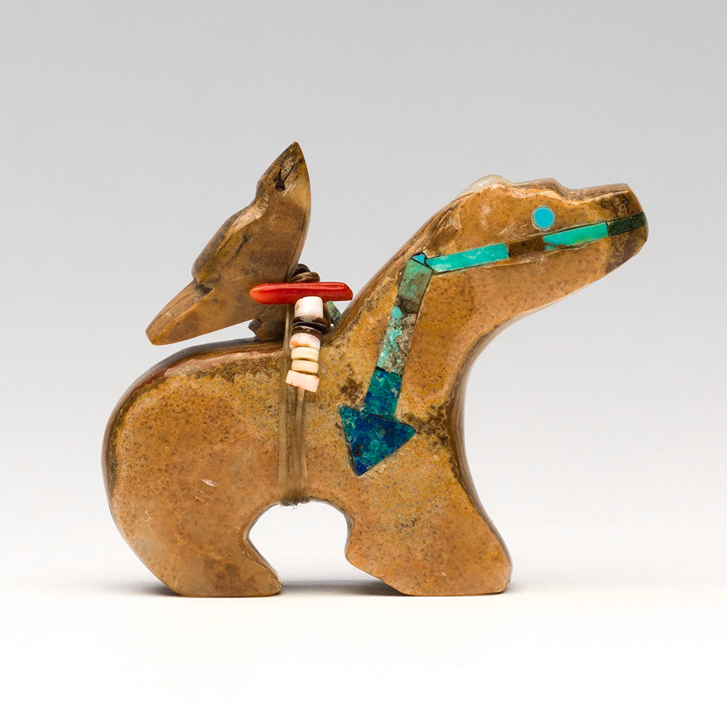 Mosaic Heartline Bear & Sweet Bird
