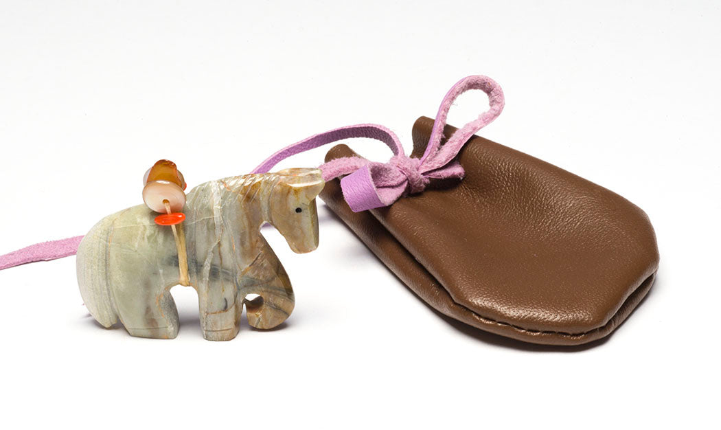 Strolling Horse & Pouch