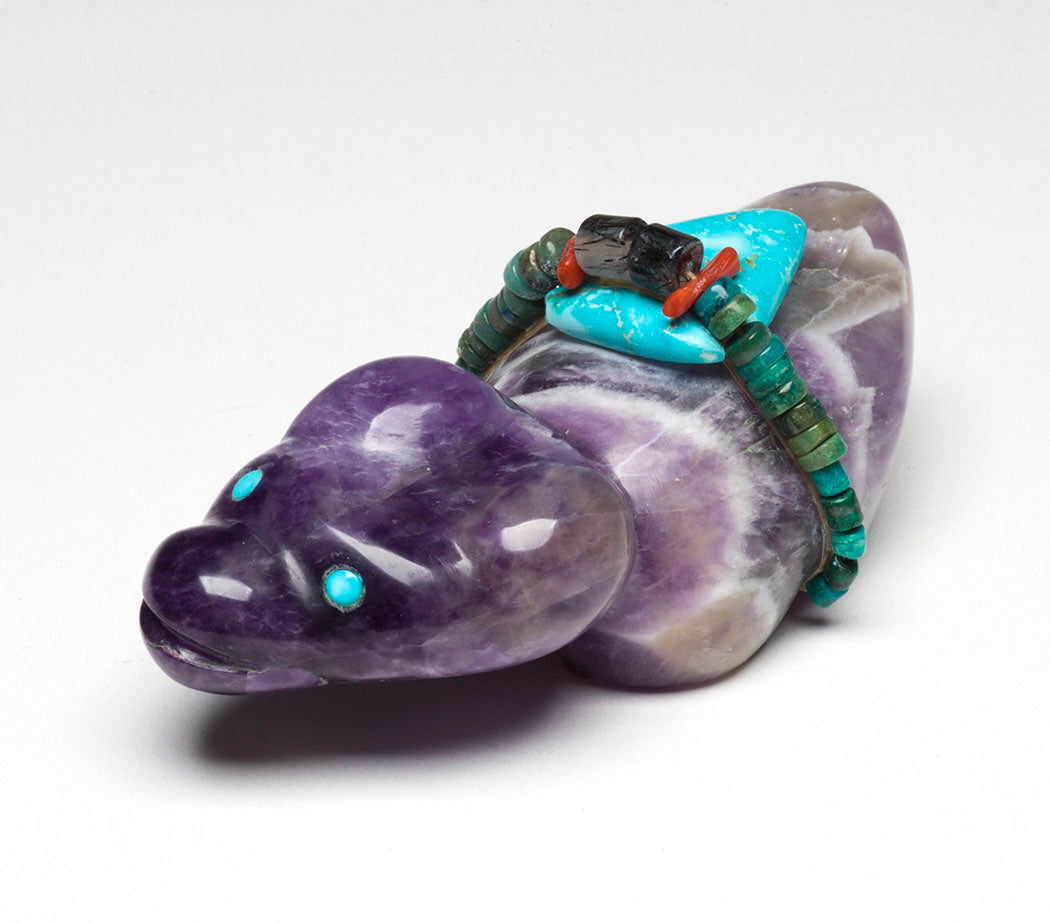 Sweetly-Spirited Amethyst Bear