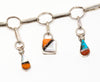 Zuni Sunface Charm Bracelet