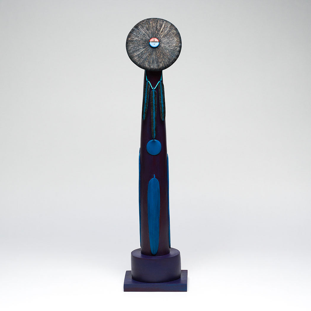 Contemporary Sunface Katsina Doll