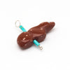 Reversible Pipestone Bear Pendant