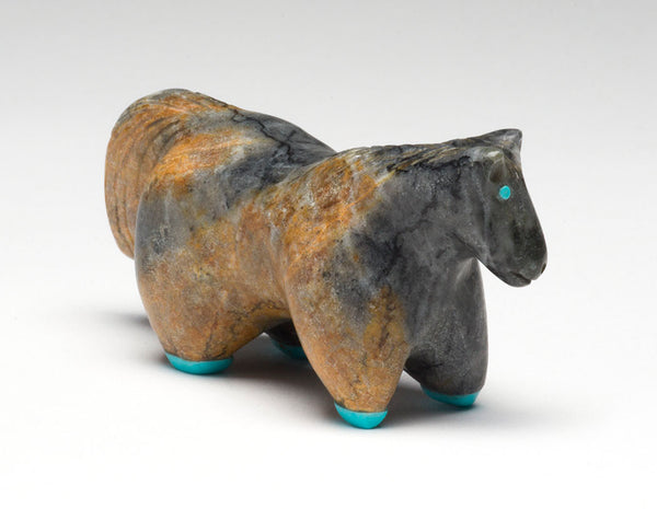 Turquoise Shoes Horse