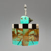 Reversible Thunderbird Mosaic Pendant