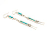 Dainty Channel Inlay Earrings