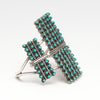 Sleeping Beauty Turquoise Snake Eye Cuff Bracelet