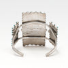 Sleeping Beauty Turquoise Snake Eye Cuff Bracelet