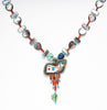 Bewitching Abalone Bird Pendant Necklace