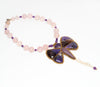 Transcendent Sugilite Dragonfly Necklace