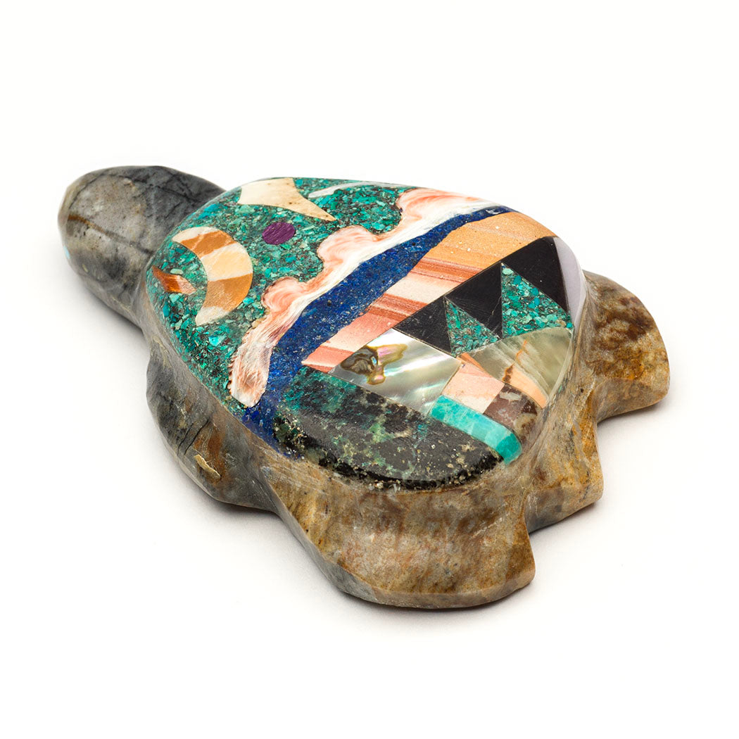 Hidden Oasis Mosaic Turtle