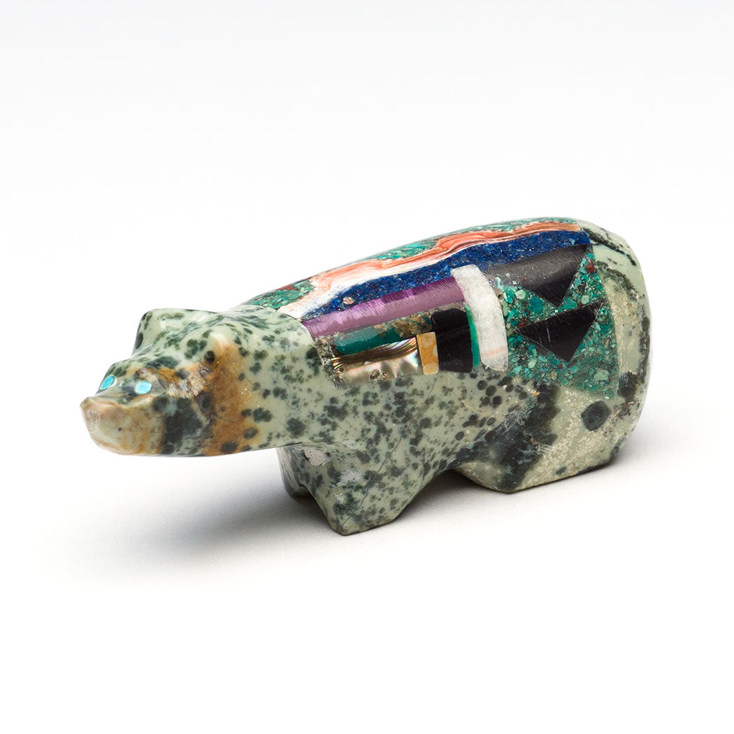 When Evening Falls Mosaic Bear