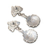 Sleeping Beauty Turquoise Cluster Work Earrings
